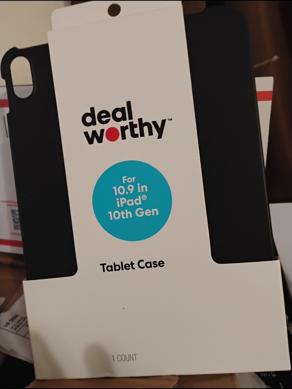deaworthy Black Tablet Case for 10.9" iPad 10th Gen